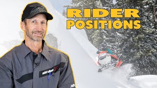 Back to Skool, S1 - Episode #1. Snowmobile Rider Positions
