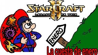 LA CUESTA DE ENERO ES MUY DURA EN STARCRAFT 2 XD