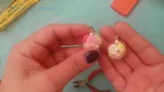 DIY Серьги букет роз своими руками Marine DIY Guloyan