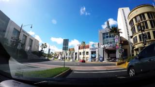Guam driving from nikko gum to proa restaurant( 괌 여행 gopro hero 4 black 4k)