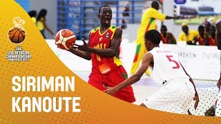 Siriman Kanoute (50 Points) v Mauritius - FIBA U16 African Championship 2017