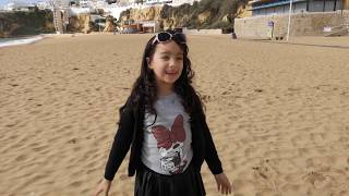 Eu a Lili e os meus Pais! Desta vez ALBUFEIRA!