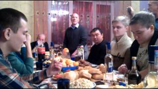 Отец встречает дембеля