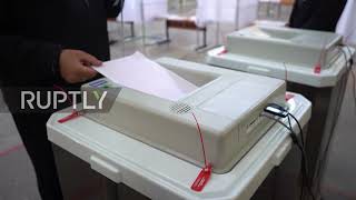 Russia: Voters cast ballots in State Duma elections in Kamchatka Krai
