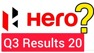 Dividend Declared | HERO MOTOCORP Q3 Result 2020 | #wealthfirst
