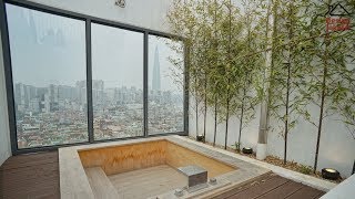 서울 펜트하우스 옥상테라스에 전망 히노끼욕조까지 Penthouse in Seoul 전세 / 14억