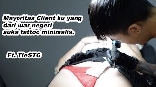 TattVlog : Tattoo Bunga Minimalis yang selalu menarik Ft. Tie ! Rugi kalau ga nonton !