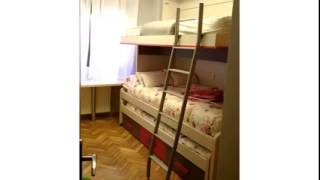Ideas mobiliario Habitaciones para familias numerosas con literas tres camas