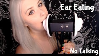 ASMR Ear Eating ? Kissing & Fluttering | NO Talking!