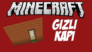 MINECRAFT GİZLİ KAPI NASIL YAPILIR?