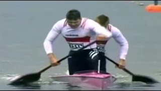 1998 ICF World Championship Canoeing Szeged Men's C-2 200 m Final (16:9)
