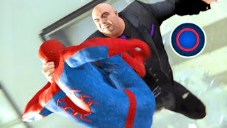 Spider-Man PS4 All Passed & Failed King Pin Quick Time Events at Fisk Tower