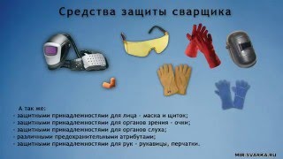 Средства защиты сварщика