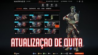 WARFACE - ATUALIZAÇÃO DE QUINTA / ESPECIAS DE GP ??
