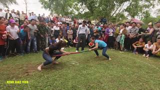 Đẩy gậy nữ phần 2 |  Lễ hội đền Chọong 2019