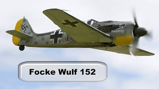 Focke Wulf 152 Чертежи модели 25#