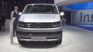 Volkswagen Transporter T6 Multivan PanAmericana 2.0 TDI 4MOTION (2016) Exterior and Interior in 3D