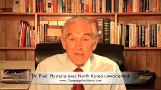 Ron Paul on North Korea 4/5/09