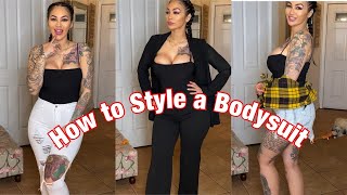 5 Ways to Style a bodysuit | OOTD