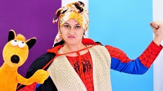 Reyhan abla süper kahraman oluyor! Komik video