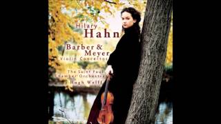 Barber: Violin Concerto, Opus 14 - I. Allegro