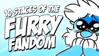 The 10 stages of the Furry Fandom