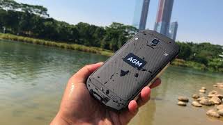 Review AGM A8 IP68 Rugged phone 5.0 inch 4GB/64GB 13MP 4050mAH