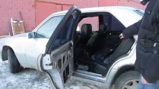 Установка обшивки двери Mercedes benz w124