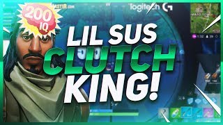 TSM Hamlinz - THEY DON'T LIKE LIL SUS... UNTIL HE CLUTCHES! (Fortnite BR Full Game)