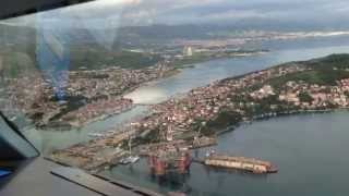 ILS Runway 05 Split (Croatia) Dornier 328 SkyWork Airlines