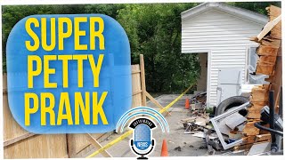 Man Saws Neighbor’s Garage in Half Over a Boundary Dispute