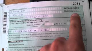 Einkommensteuererklärung selbständige Arbeit