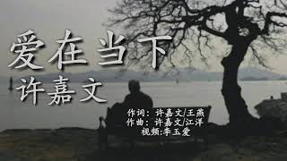 一首《爱在当下》唱入心底 好好珍惜 让人难以忘怀的歌！
