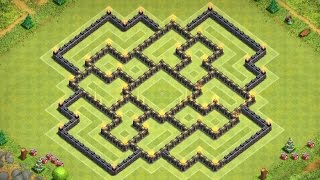 Clash Of Clans | "INSANE" TOWN HALL 9 FARMING BASE | TH9 Design Speed Build