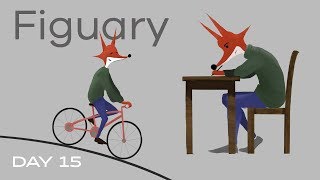 Figuary Day 15: Drawing with your Whole Arm