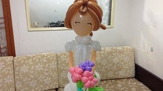 changsunny氣球 大型新娘 160公分 bride balloon decoration part1