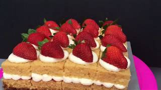 Victoria Sandwich Slice Cake Recipe