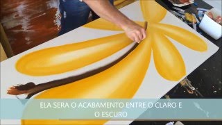 APRENDA A PINTAR UM QUADRO EM 15 MINUTOS PASSO A PASSO
