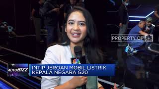Intip Jeroan Mobil Listrik Kepala Negara G20
