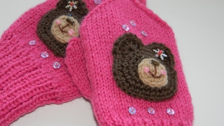 Вязание Спицами - Варежки для Детей - 2019 /Knitting Mittens for Kids / Fäustlinge für Kinder