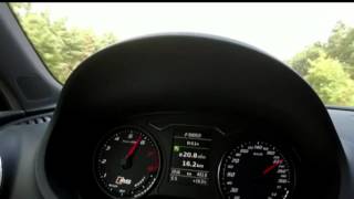 new Audi RS3 0-280 km/h topspeed