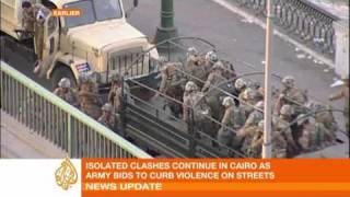 Clashes continue in Cairo