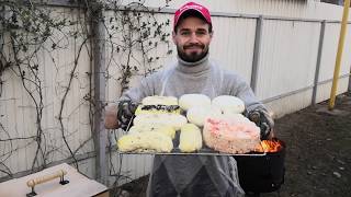 Адыгейский сыр /  СВАРИЛИ СЫР В КАЗАНЕ  НА КОСТРЕ / Как сделать сыр / Сыроделие