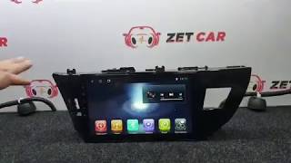 Штатная магнитола Toyota Corolla 2014-2016 Android