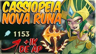 PASSEI OS 1000 DE AP E JOGUEI COM A RUNA MAIS ROUBADA DA ATUALIZAÇÃO