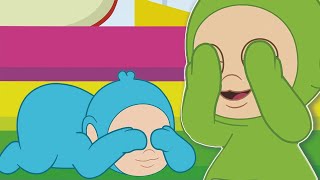 Teletubbies em Português Brasil ★ NOVO Tiddlytubbies Series 3 ★ Ep 3: Esconde-esconde