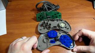 SEGA SATURN GAMEPAD РАЗБОР