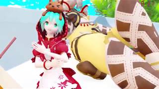 [MMD shrink dance]Summer vacation (Clover club)