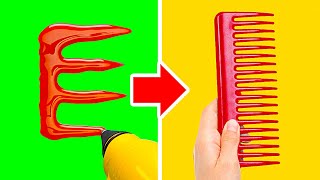 정말 요상한 DIY와 공예 || 3D 펜, 열간 접착제, 폴리머 클레이 그리고 반짝이