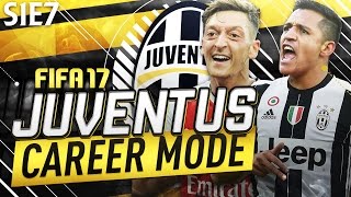 ALEXIS SANCHEZ VS MESUT OZIL!!! FIFA 17: Juventus Career Mode - S1E7